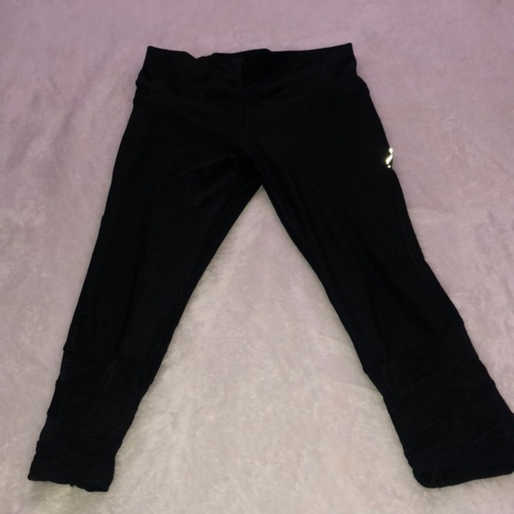 RBX  Medium yoga Athletic Capri‎ Pants Black